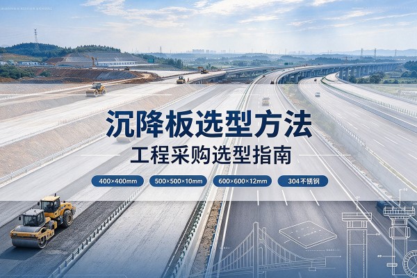 湘桥沉降板选择方法