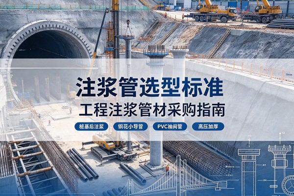 湘桥注浆管选型标准